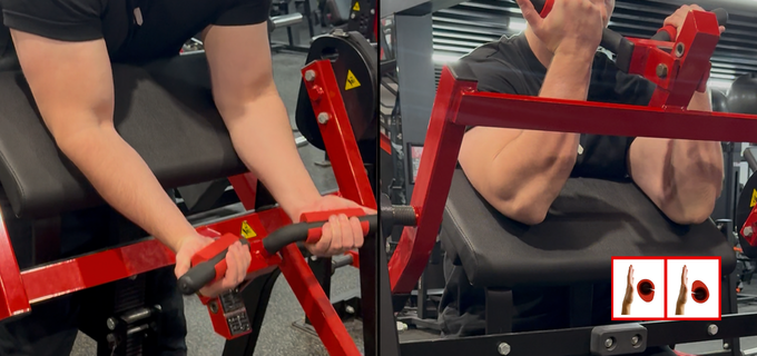Preacher curl with PUMPZ