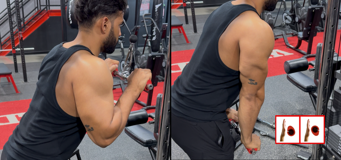 Straight bar pushdown with PUMPZ